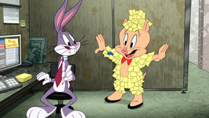 Porky Pig And Bugs Bunny Wallpaper