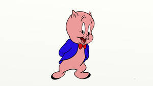 Porky Pig Cartoon Character Wallpaper
