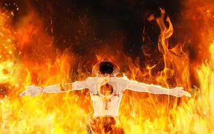 Portgas D Ace - A Legendary Pirate Wallpaper