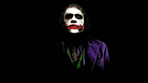 Portrait Of Joker Desktop Wallpaper