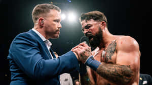 Post Fight Interview Mike Perry Wallpaper