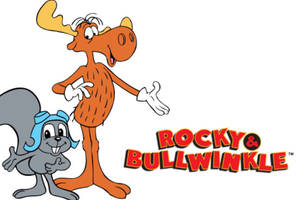 Poster Of Rocky And Bullwinkle Wallpaper