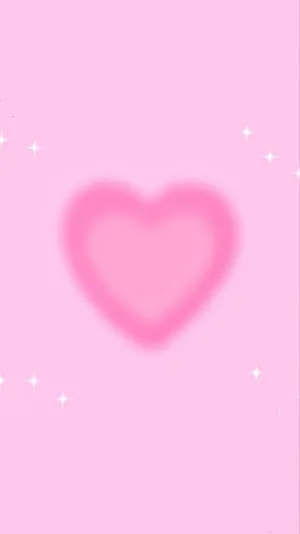 Powdery Pink Heart Wallpaper