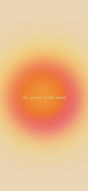 Power Of The Mind Aura Aesthetic Wallpaper