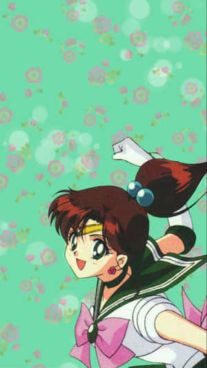 Powerful And Fearless – Sailor Jupiter Wallpaper