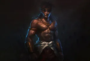 Powerful Broly In 4k Action Wallpaper