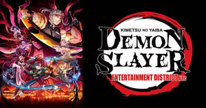 Powerful Demon Slayer Logo Wallpaper