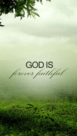 Powerfully Embrace Your Christian Faith Wallpaper