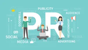 Pr Concept In Vector Art Wallpaper