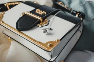 Prada Bag With Gold Accents Wallpaper