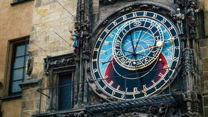 Prague Astronomical Clock Czech Republic Wallpaper
