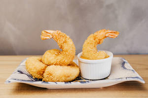 Prawns Deep Fried Tempuras Wallpaper