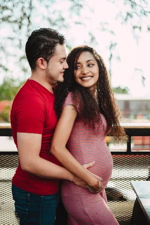 Pregnant Woman In Mothers Day Wallpaper