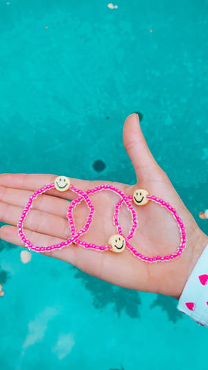 Preppy Smiley Face Bracelets Wallpaper