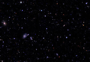 Pretty Background Starry Sky Galaxies Wallpaper