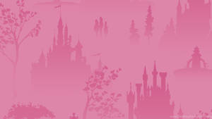 Pretty Desktop Pink Castle Wallpaper