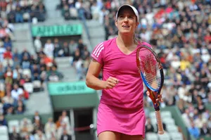 Pretty In Pink Justine Henin Wallpaper