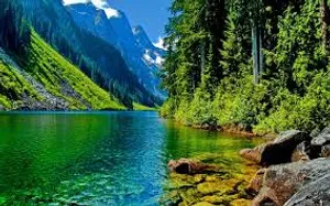 Pretty Landscape Nature Paradise Wallpaper