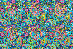Pretty Paisley Pattern Wallpaper
