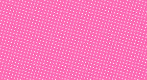 Pretty Pink And White Polka Dot Pattern Wallpaper