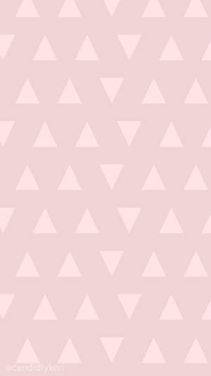 Pretty Pink Triangles Wallpaper