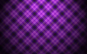 Pretty Purple Plaid Wallpaper