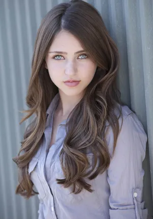 Pretty Teen Girls Leaning Wallpaper