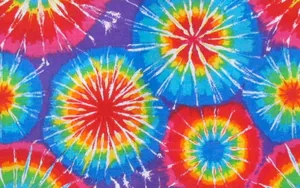 Pretty Tie Dye Circles Wallpaper