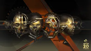 Prey Headshots In Gold Wallpaper
