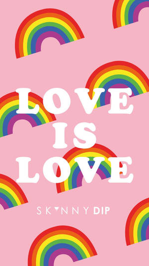 Pride Love Is Love Wallpaper