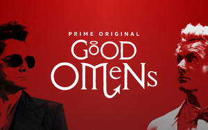 Prime Original Good Omens Tv Poster Wallpaper