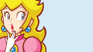 “princess Peach, The Leading Character From The Mario Series Of Video Games” Wallpaper