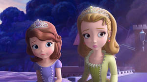 Princess Sofia And Amber Wallpaper