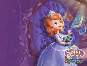 Princess Sofia In Secret Library Wallpaper