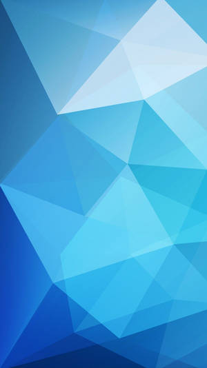 Prism Pattern Blue Iphone Wallpaper