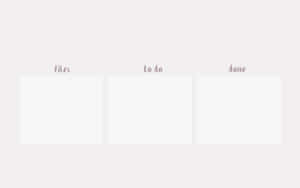 Pristine Grey Aesthetic Desktop Wallpaper