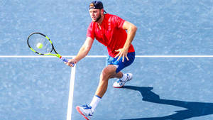 Pro American Tennis Player Jack Sock Wallpaper