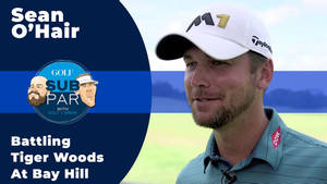 Pro Golfer Sean O'hair Discussing His Game On Subpar Podcast Wallpaper