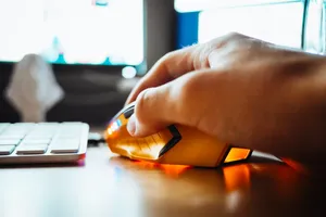 Pro Led Mouse Gaming Banner Wallpaper