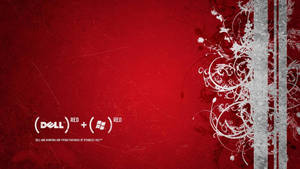 Product Red And Dell Hd Art Wallpaper