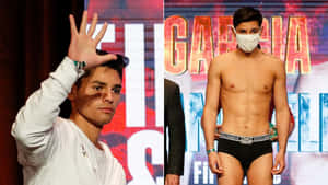 Professional Boxer Ryan Garcia In The Ring Wallpaper