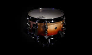 Professional Snare Drum Dark Background Wallpaper