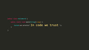 Programmer Code Saying Wallpaper