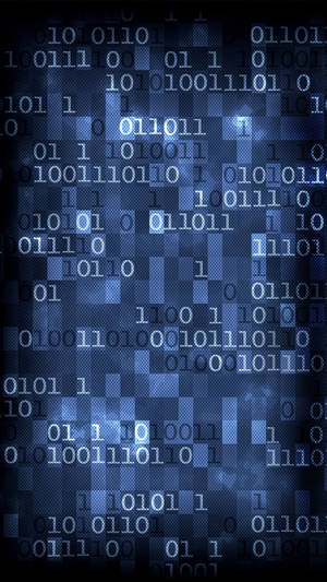 Programming Iphone Blue Binary Language Wallpaper