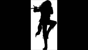 Progressive Rock Band Jethro Tull Minimalist Black Logo Illustration Wallpaper