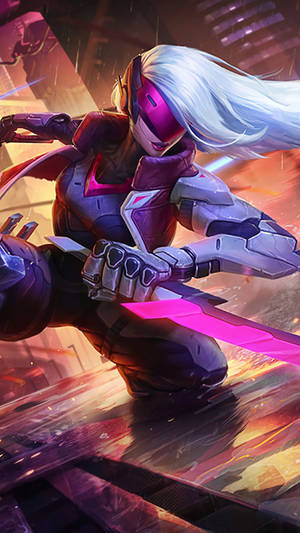 Project Katarina Lol Iphone Wallpaper