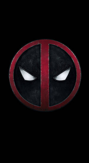 Protect Your Device With Deadpool's Mask Logo Wallpaper