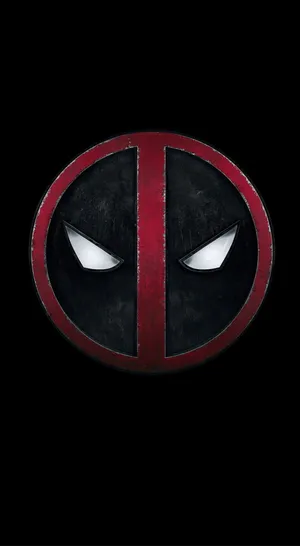Protect Your Device With Deadpool's Mask Logo Wallpaper