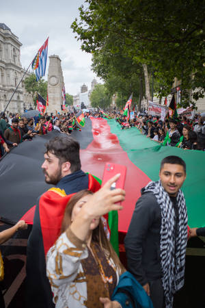 Protest Against Taliban In Central London Wallpaper