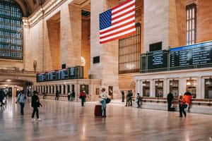 Proud Display Of American Freedom Wallpaper